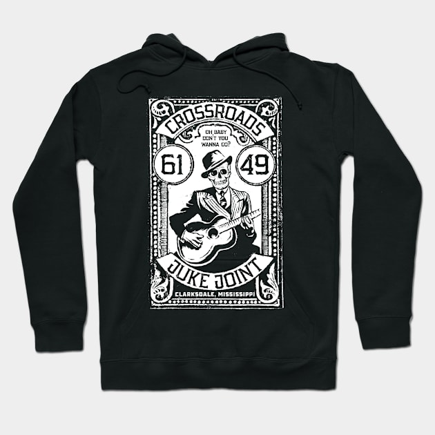 Crossroads, Juke Joint Hoodie by CosmicAngerDesign